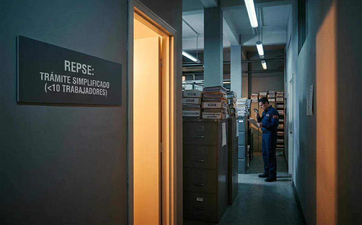 REPSE después del Acuerdo de Simplificación: los efectos que nadie está explicando a las empresas con menos de 10 trabajadores